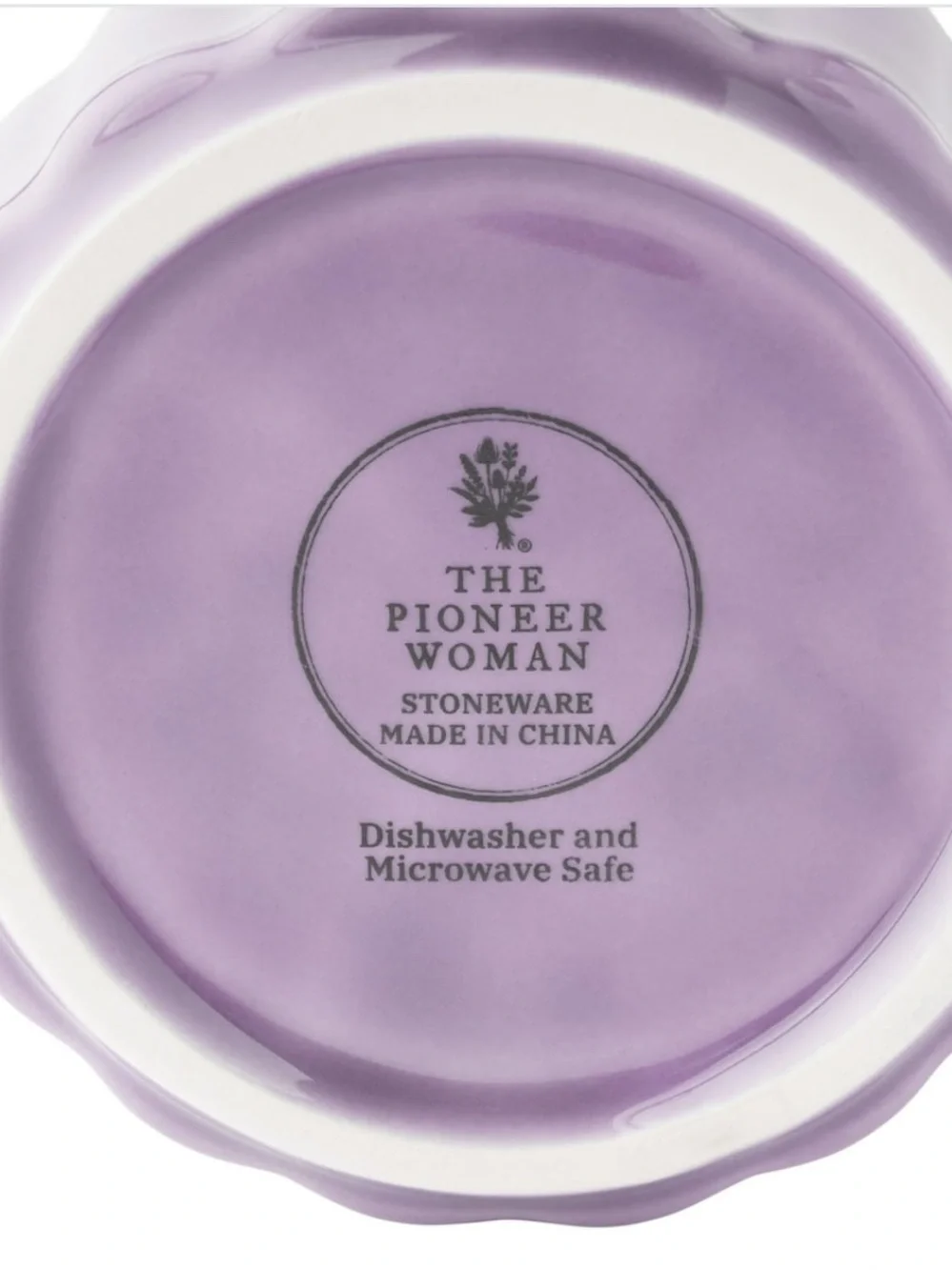 The Pioneer Woman Lilac Scalloped Ceramic Ramekin Set - 4 Pack